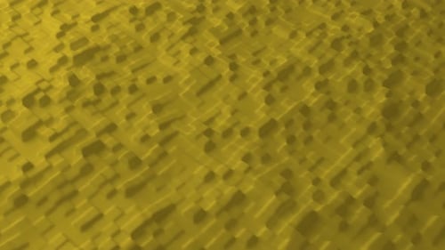 Abstract background with orange grid smooth squares