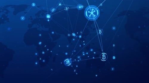 Transação de moeda digital 4K