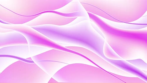 Pink and Purple Gradient Fluid Abstract Wave Background