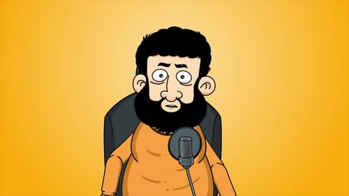 Personaje Vídeo videoblogger hablando 4K