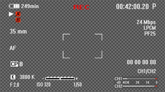 Camera Recording, Interface Effects Motion Graphics ft. camcorder ...