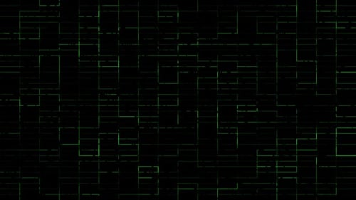 Green Line Grunge Animated Background
