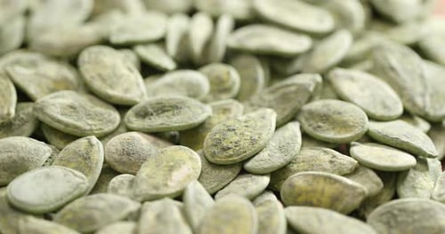 Green pumpkin seed