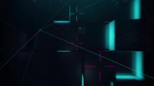 Futuristic Digital Corporate Titles with Technology and Business Concepts