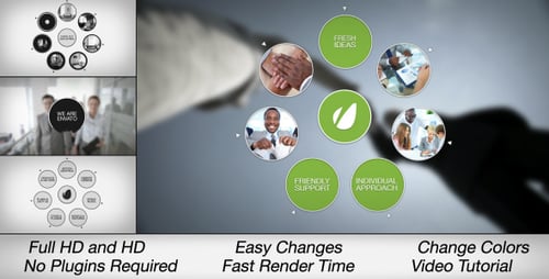 Clean Geometric Corporate Logo Reveal Presentation