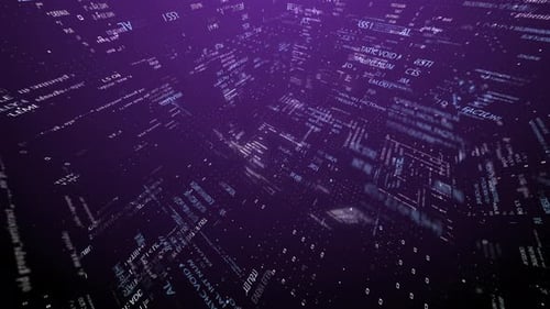 Blocks of Abstract Program Code are Written and Moved Within the Virtual Space