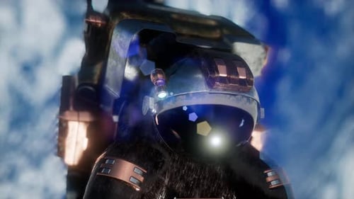 Astronaut In Outer Space