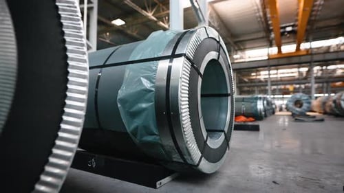 Industrial Workshop and Warehouse for Storage and Distribution of Products of a Metallurgical Plant