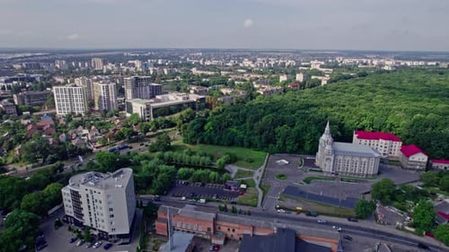 Multi Storey Buildings Near Forest