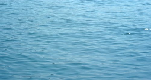 Meerwasserwelle in Blau