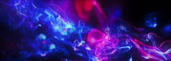 Fluid Particles Background Loop