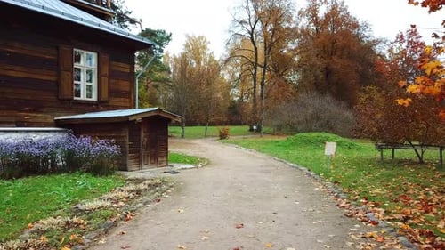 Golden Autumn In A Country Estate 32