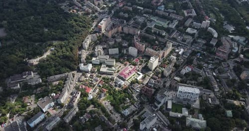 Residential Area And Its Infrastructure From A Bird's Eye View