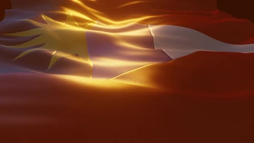 Antigua and Barbuda - Atmospheric Flag