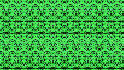 Abstract Green Organic Fluid Pattern Background Loop