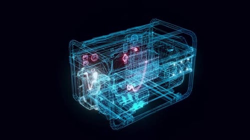 Lp Generator Hologram Rotating Hd