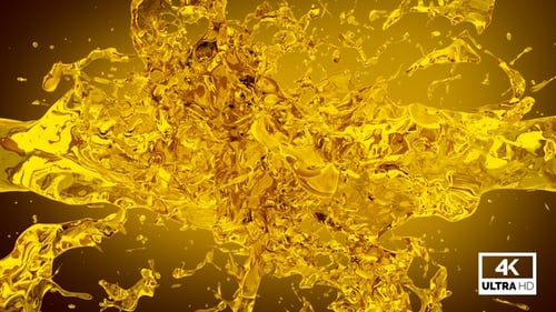 Dynamic Golden Liquid Collision Transition