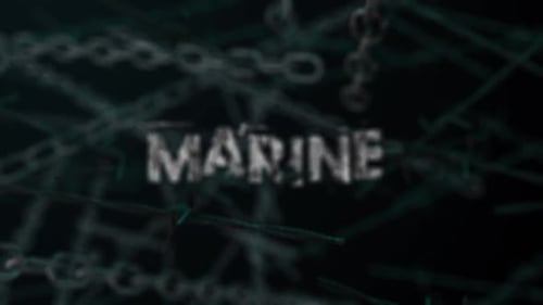 3D oscuro crimen fondo palabra marina