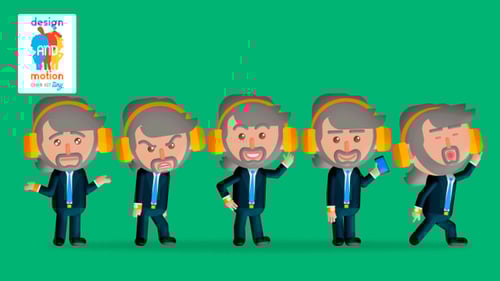 Animated Character Kit: Business Person Actions and Loops
