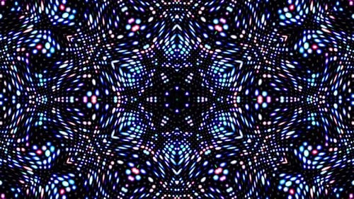 line wave motion, colorful circle shape, on a black background