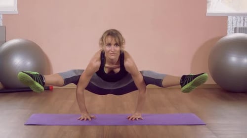 Instructor in Yoga Studio