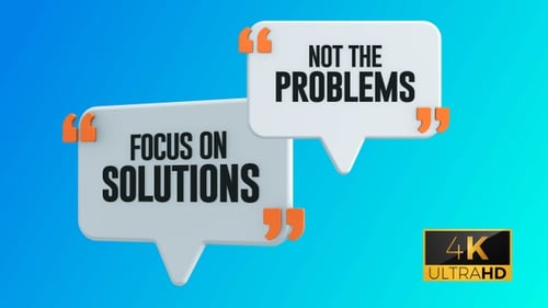 Concentrez-vous sur les solutions et non sur les