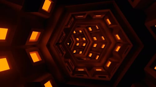 Tunnel lumineux