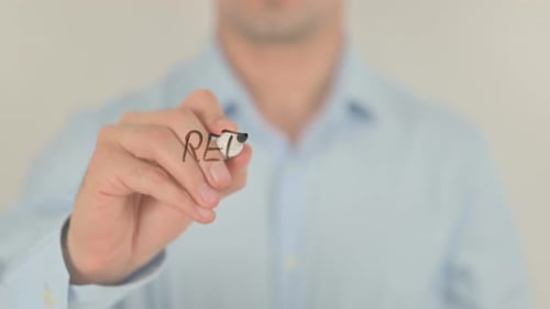 Writing "Return On Investment" on Glass Surface