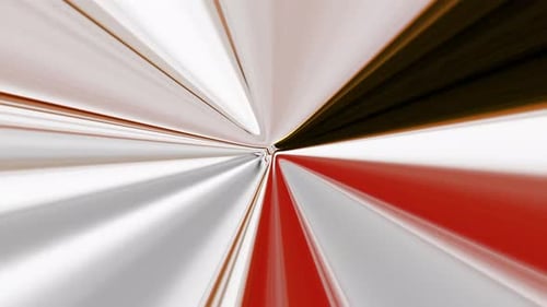 Abstract Light Speed Tunnel Rays Animation