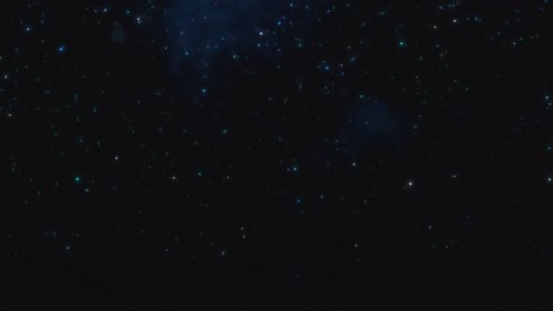 Animated Falling Glittering Particles Overlay Background