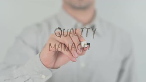 Writing Quality Management on Glass