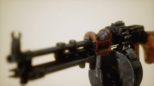 sowjetisches Maschinengewehr. Waffen der Armee der UdSSR