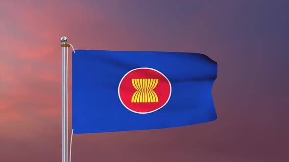 ASEAN Flag, Backgrounds Motion Graphics ft. 3d & animation - Envato