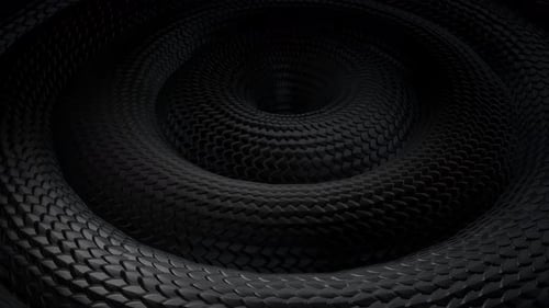 4k Snake Schwarzer Hintergrund 2