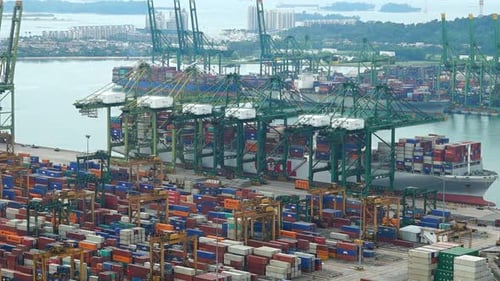 Tl Cargo Shipping Port At Sg 22