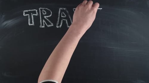Drawing Travel on a Chalkboard