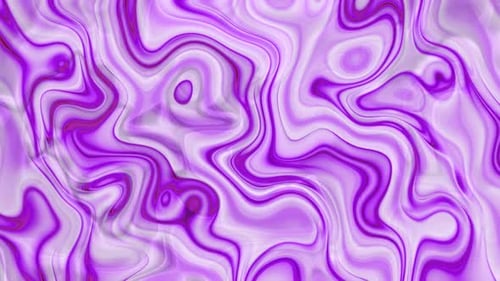 Abstract Purple Fluid Marble Liquid Movement Background