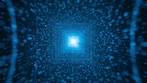 Rechteckiger Partikeltunnel