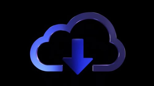 3 D Icon Element - Cloud