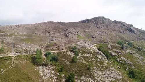 Aerial View of Mountain Nature Reserve