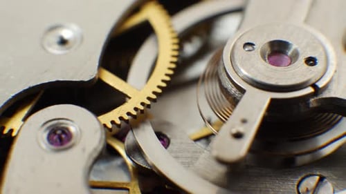 Clockwork Old Mechanical Watch