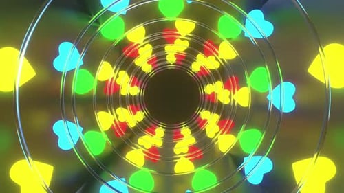 Valentine Heart Circle 02 Hd