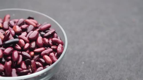 Close Up of Kidney Beans in Bowl