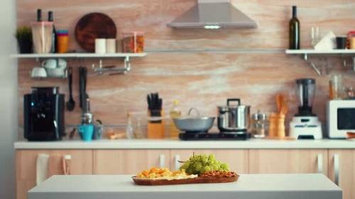 Empty Modern Kitchen