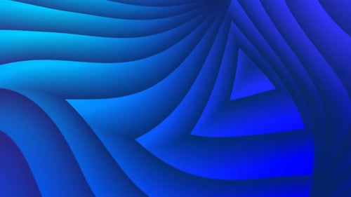 Fluid Abstract Blue and Purple Wave Background Animation