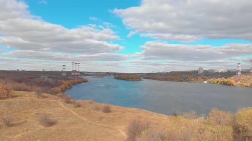 Power Plant Dam River