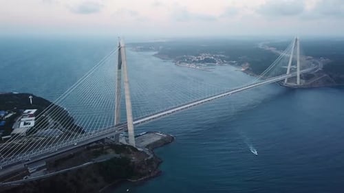 Istanbul Yavuz Sultan Selim Bridge Aerial View Yss 10