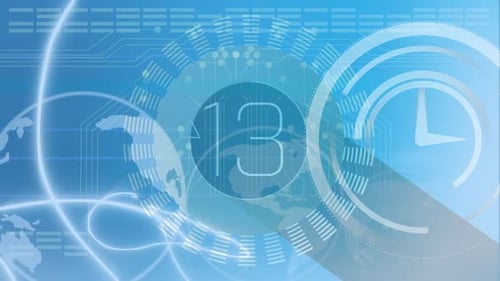 Fast moving clock and data processing