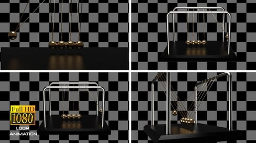 Boules pendulaires Newton's Cradle