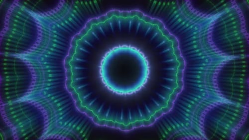 Symmetrical Neon Vj Loop